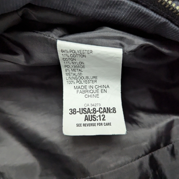 Kapalua Concept Women's Black Lightweight Waterproof Windbreaker Jacket - Picture 10 of 10